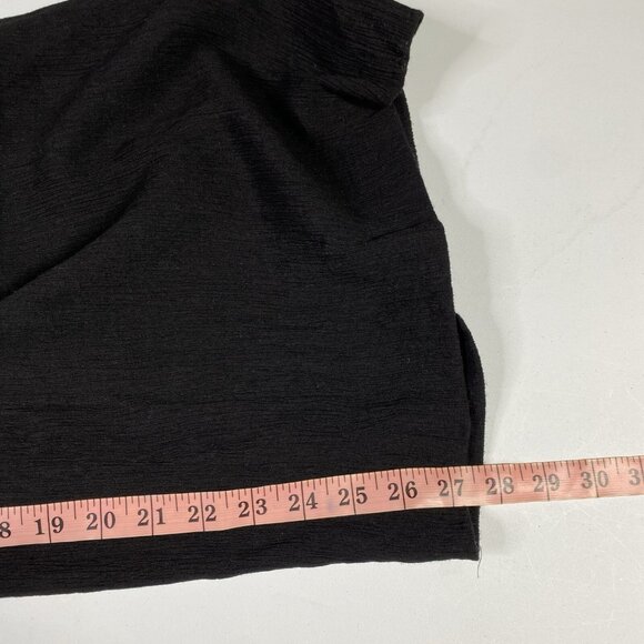 By Anthropologie Jumpsuit Womens XS Black Wide Leg Smocked Halter Keyhole V-Neck - Picture 15 of 16